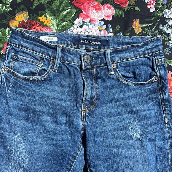 Driftwood premium denim Audrey straight leg Jeans Size 26 - Picture 4 of 9